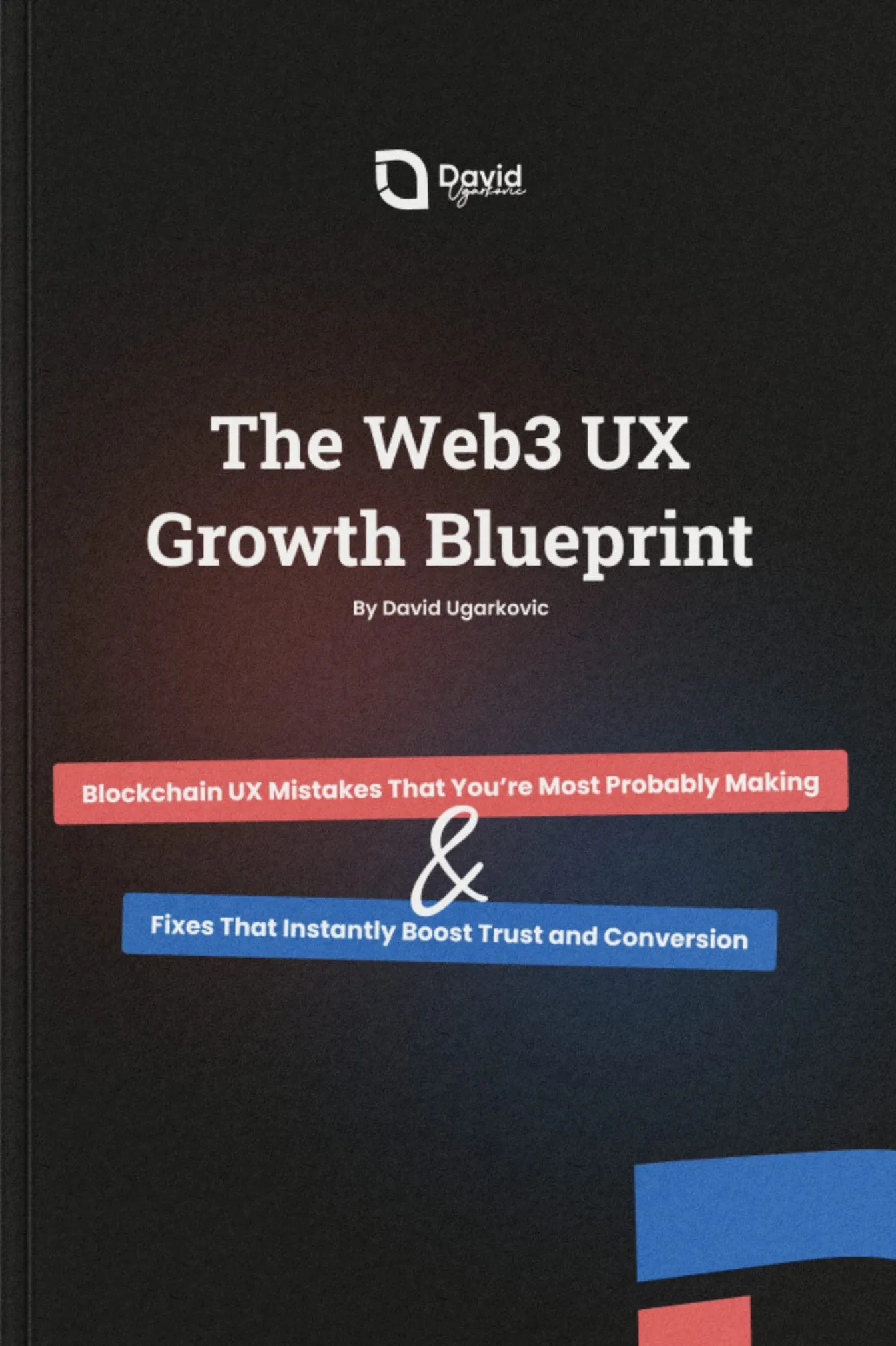 Cover of the Web3 UX Growth Blueprint.
