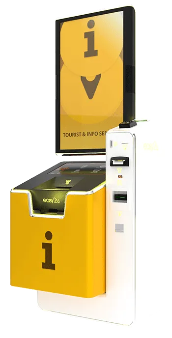HyperKiosk leading with tourist information.